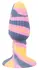 You2Toys Joy Tricolour Silicone Plug with Suction Base 11.5 cm