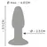You2Toys Joy Tricolour Silicone Plug with Suction Base 11.5 cm
