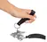 Bad Kitty Adjustable Intimate Clamp with Detachable Chain Leash, Black