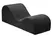 Liberator Esse Lounger – Ergonomski Intimni Nameštaj sa Naslonom za Glavu, Crna