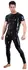 LateX Collection Uniseks latex majica 2XL crna, kratki rukav klasični kroj