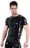 LateX Latex majica L crna uniseks klasični kratki rukav