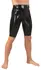 LateX Muške latex biciklističke kratke pantalone S sa anatomskim rukavom, crna