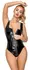 LateX Body crna XXL sa dvosmernim rajsferšlusom celom dužinom, 0.35mm