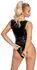 LateX Body crna XXL sa dvosmernim rajsferšlusom celom dužinom, 0.35mm