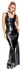 LateX Maksi haljina XL crna prirodni lateks elegantan dizajn 0.35mm