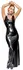 LateX Maksi haljina XL crna prirodni lateks elegantan dizajn 0.35mm