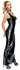LateX Maksi haljina XL crna prirodni lateks elegantan dizajn 0.35mm