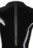 LateX Crni Sjajni Bodysuit dugih rukava L 0.35mm Zip sistem