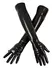 LateX Chlorinated Latex Gloves XL - Long, Black, Easy-Wear Design