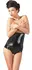 LateX Do Struka Lateks Gaćice 2XL Crne - Anatomski Otvoreni Dizajn