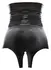 LateX Do Struka Lateks Gaćice 2XL Crne - Anatomski Otvoreni Dizajn