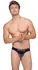 Black Level Vinyl Briefs L - Detachable Pouch, Glossy Bi-Elastic Finish
