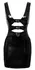 Black Level Vinyl Dress L - Adjustable Buckle Straps, Black Finish