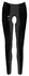 Black Level Vinyl Leggings XL with Open Crotch & Stretch Panels, Black