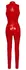 Black Level Vinyl Jumpsuit Red XS - Sleek Full-Body Design