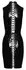 Black Level Vinyl Dress Lacing L - Shiny Black Fitted Sleeveless Dress