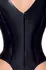 Black Level Vinilni Body XL Otvoreni Dizajn, Sjajno Crni, Patent Zatvarač Pozadi