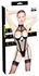 Black Level Vinyl Open Cup Body 2XL - Shiny Adjustable Bodysuit