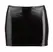 Cottelli Collection Mini Suknja Wet Look Crna L Naborani Detalj na Poleđini