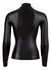 Cottelli Collection Gornji Deo Dugih Rukava sa Patentom Crn XL Pripijeni Mat Završni Sloj