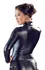 Black Level Gornji Deo Dugih Rukava sa Patentom M Sjajno Crn Pripijeni Poliester