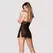 Obsessive OBS Chemise L/XL Black Lace Mesh Adjustable Straps