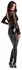Noir Handmade Kombinezon Flock Print M Powerwetlook & Somotni Til Crni