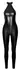 Noir Handmade Rhine S Powerwetlook Kombinezon sa Rhinestone Detaljima