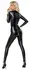 Noir Handmade Powerwetlook Overall M Black - Stretch Long-Sleeve Suit