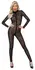 Noir Handmade Overall S Leopard Powernet Long Sleeve Bodysuit
