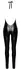 Noir Handmade S Low-Cut Snakeskin Power Wet Look Jumpsuit