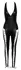 Cottelli PARTY Jumpsuit XL - Matte Finish, Laced Design, Black