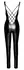 Noir Handmade Jumpsuit Matte Power Wet Look S - Criss-Cross Straps