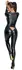 Noir Handmade Jumpsuit Zip M Black Power Wet Look, Long Sleeve
