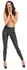 Noir Handmade L Pantalone Mat Zmijski Izgled, Slim Fit, 2-Smerni Rajferšlus