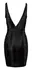 Cottelli PARTY Shiny Snakeskin Mini Dress S - Matte Finish, Tapered Fit