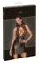 Noir Handmade Mini Dress L - Velvet Flock & Matte Design