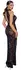 Noir Handmade Long Transparent Tiger Print Dress, Size L