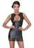 Cottelli PARTY Lace Detail Mini Dress XL Black Matte Look