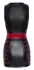 Cottelli PARTY Dress Black/Red XL - Fitted Stretch Panel Design