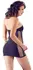 Cottelli Collection Halterneck Dress S-L Black, Stretchy Cut-Out Design