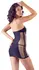 Cottelli Collection Halterneck Dress S-L Black, Stretchy Cut-Out Design