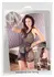 Cottelli Collection Net Mini Dress S-L with Lace Inserts Black