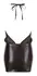 Cottelli Collection Šifon haljina M - Crna halter izrez backless dizajn