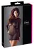 Cottelli Collection Powernet Haljina L Crna, Figure-Enhancing, Dugi Rukavi