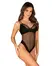 Obsessive Nesari Intimate Mesh Body Black M/L Adjustable Design