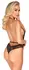 Kissable Body Black S/M - Elegant Lace, Open Back Design