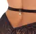 Kissable Body Black S/M - Elegant Lace, Open Back Design