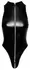 Noir Handmade Body Powerwetlook Zip Front Black M